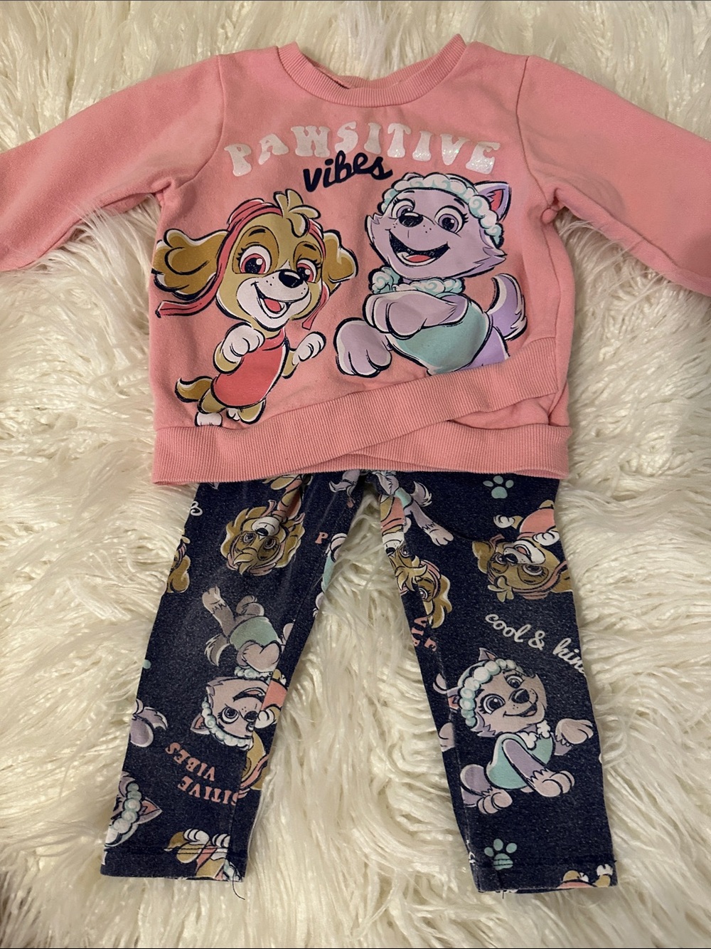 Nickelodeon Pink Paw-sitive Vibes Kids Matching Set
